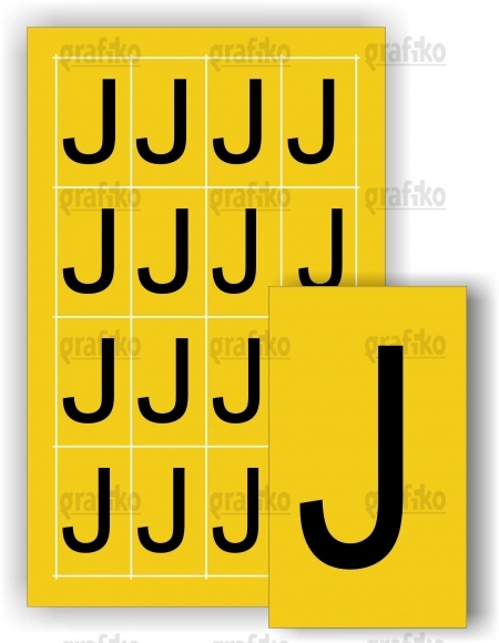 písmeno J