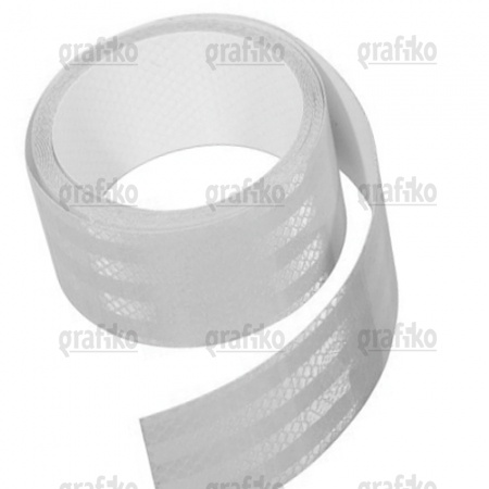 konturová páska bílá, 1m X 5cm